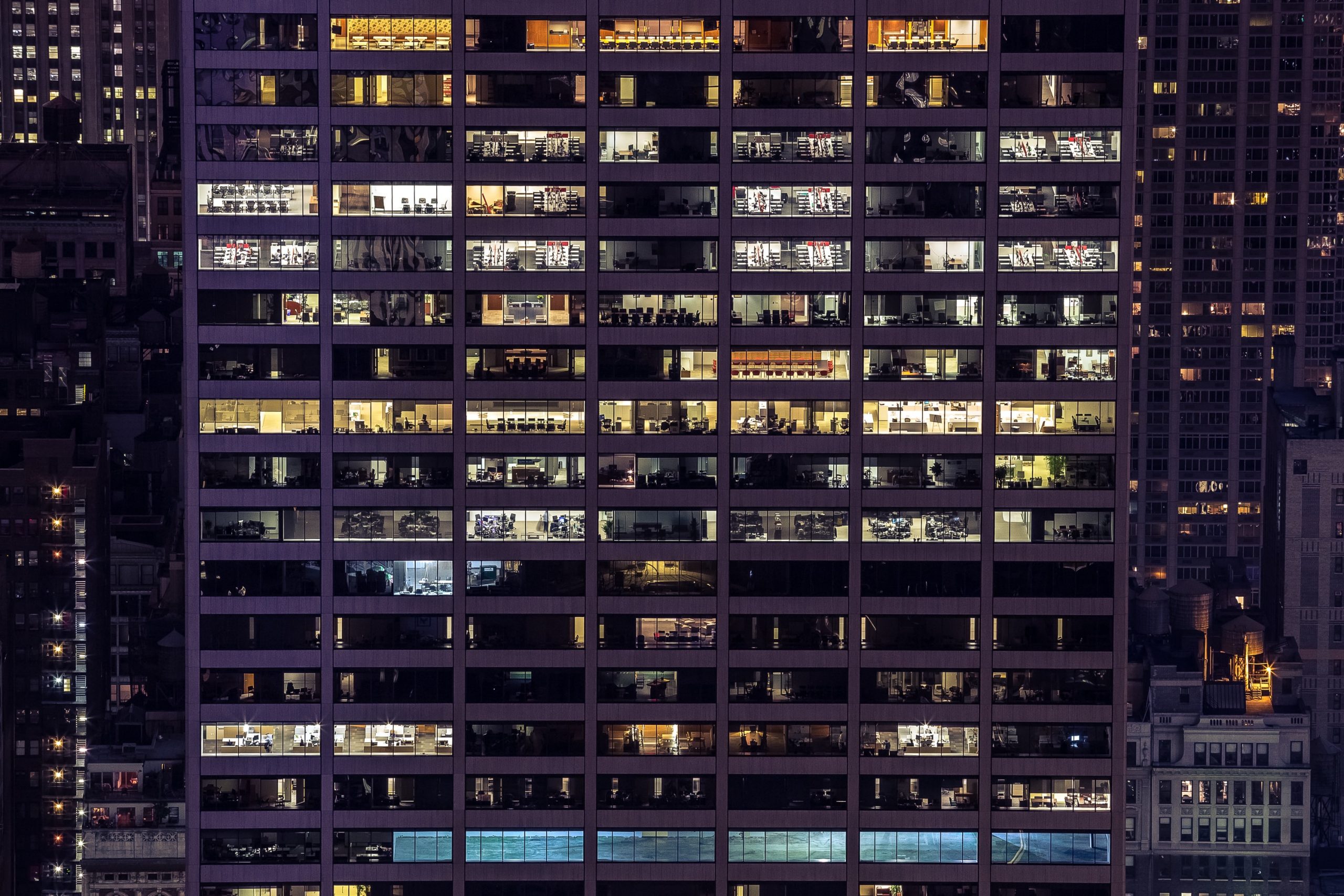 Abstract digital infrastructure imagery